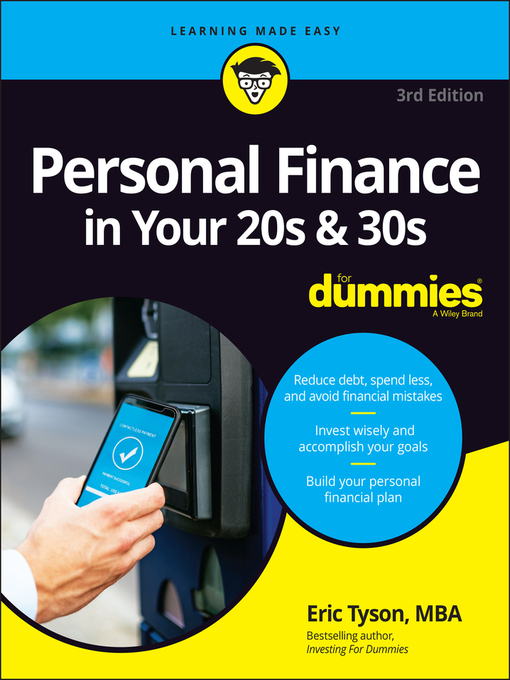 Title details for Personal Finance in Your 20s & 30s For Dummies by Eric Tyson - Available